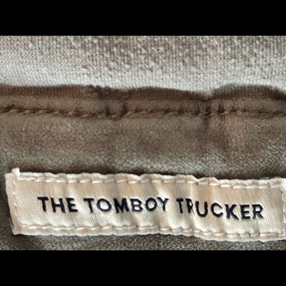 Lucky Brand Bundle (Sage Green Jacket, Jeans with matching Tee and Belt) - Picture 4 of 16
